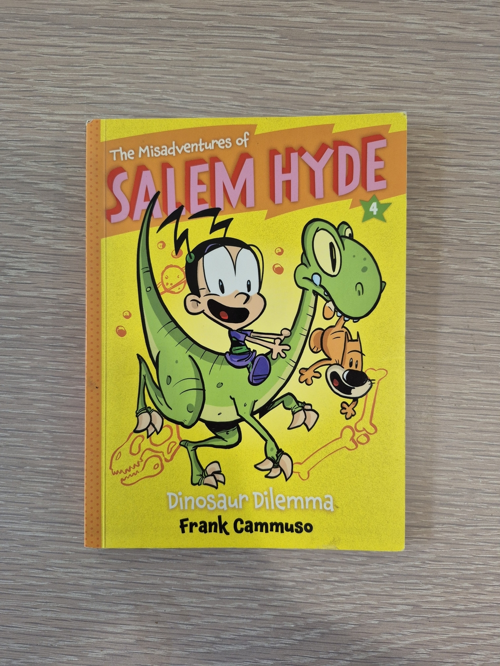 The Misadventures of Salem Hyde: Dinosaur Dilemma - Bright Yellow Kids' Book